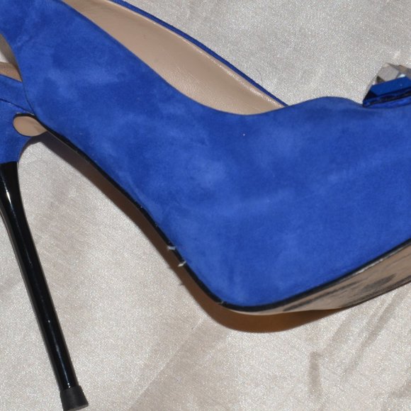 Zara slingback heels sz8 - Picture 6 of 10